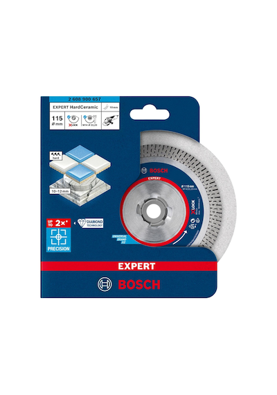 Bosch 2608900657 Expert Hardceramic X-Lock 115 x 22.23 x 1.4 x 10 MM Elmas Kesme Diski