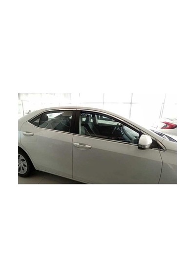 Çmk Toyota Corolla Uyumlu 2013-2016 Cam Çıtası Nikelaj