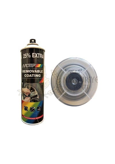 Motip Şeffaf Soyulabilir Sprey Vernik 500 ML - Plastidip