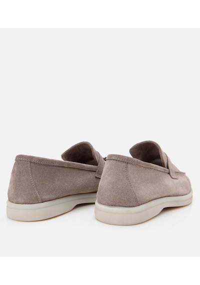 Hotiç Kadın Süet Deri Vizon Klasik Loafer 01ayh308760a450 Vizon-taupe Vizon