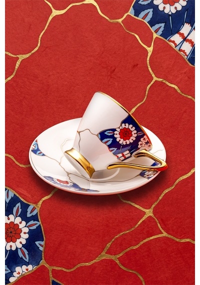 Emsan Kintsugi 6 Kişilik Kahve Fincan Takımı 100 Ml Multicolor