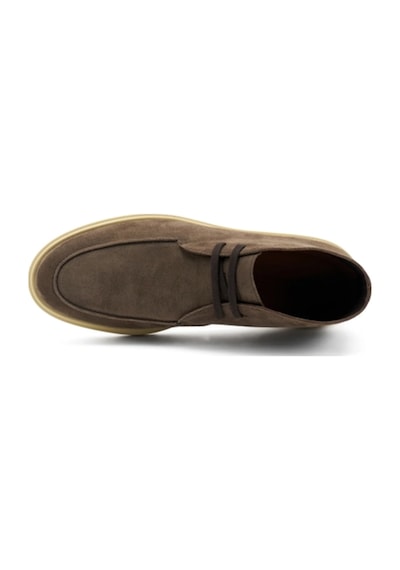 Bot Erkek 20c3 Frau Waxy Laced Shoes Pepecream Browncream Pepecream
