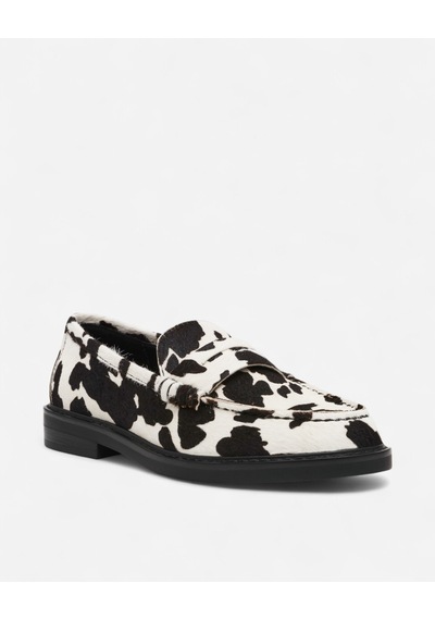 Steve Madden Adıson-c Blk/whte Kadın Siyah Loafer Adıson-c