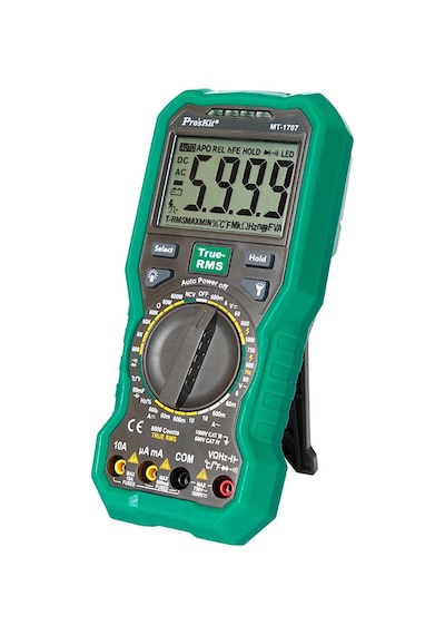 Ten,proskit Mt-1707 True Rms Dijital Multimetre 3-5/6 Gerçek Rms Multimetre