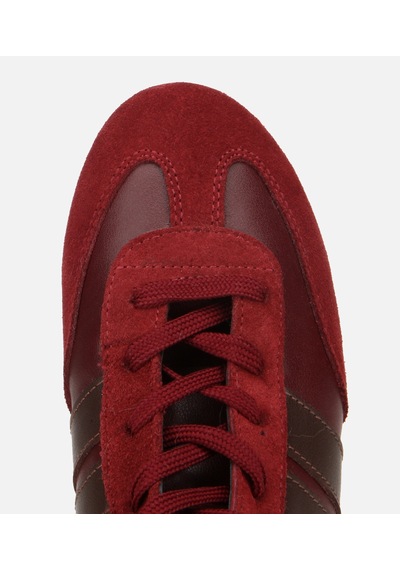 Hotiç Kadın Deri Bordo Sneaker Comfort Düz Bot 01boh315780a784 01boh315780a784 Bordo