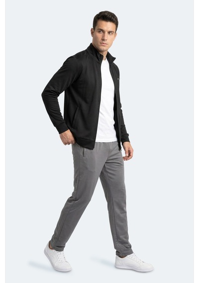 Slazenger Ronan Erkek Siyah Sweatshırt