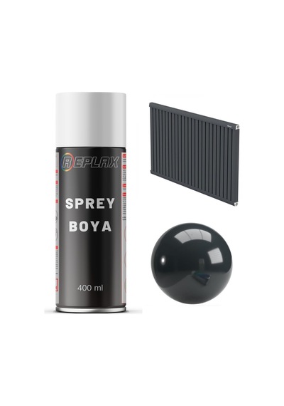 Antrasit Radyatör Kalorifer Petek Sprey Boyası 400 Ml.
