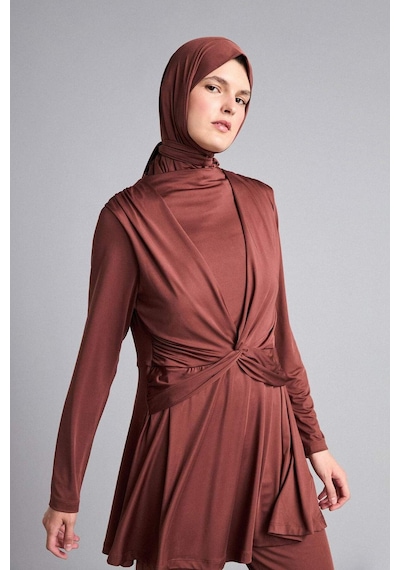 Defacto Regular Fıt 5li Kahverengi Burkini Mayo G7445ax26hsbn329 Kahve-bn329 Defacto Regular Fıt 5li Kahverengi Burkini Mayo G7445ax26hsbn329 Kahve-bn329