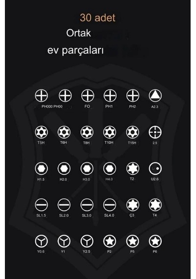 Uf Tools Ks-840084 32 Parça Taşınabilir Şeffaf Kutulu Hassas Many