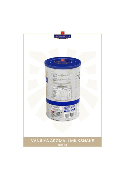 Simonelli Vanilyalı Milkshake 1 KG