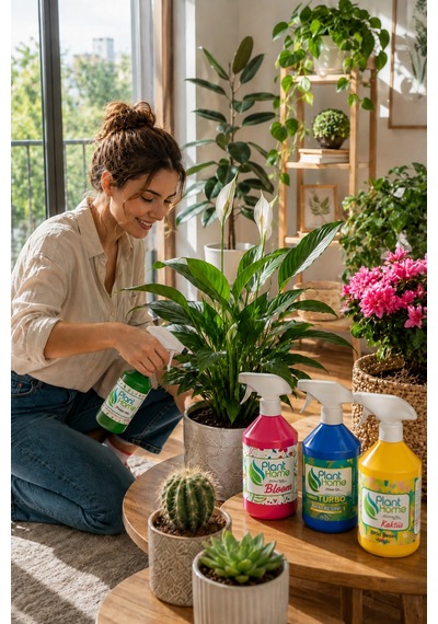 Sıvı Bitki Besini Seti Power Mix Turbo Bloom Kaktüs 4x500 Ml 2 L