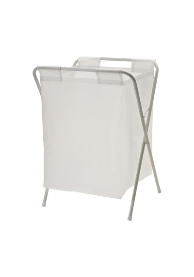 Ikea 50 Litre Beyaz,katlanır, Çamaşır Sepeti Açılır Kapanır Pratik Kirli Sepeti 50 Lt U42x G43x Y60 Cm Çok Renkli