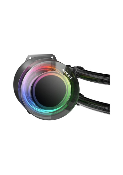 Vortex 240 Argb 240mm Aıo Sıvı İşlemci Soğutucu, 2x120mm Fusion Pwm Argb Fan, Intel/amd, Siyah