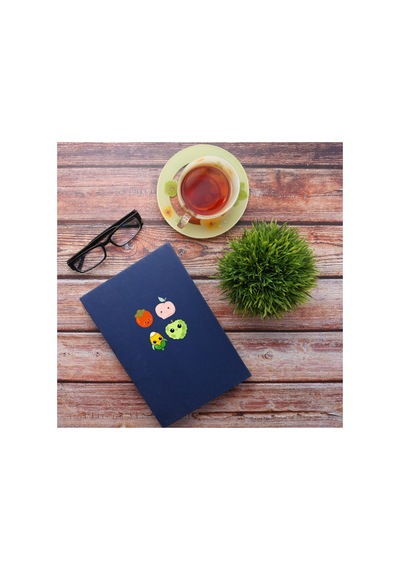 80 Adet Cute Meyveler Sticker Seti - Etiket Seti Scrapbook Bullet Journal Çok Renkli