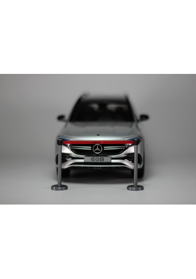 1:18 Ölçek Diorama Kordon & Kalabalık Kontrol Direği Seti, Diorama Aksesuarı 1 Set