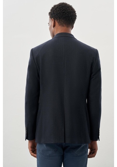 İmza Koyu Lacivert Desenli Örme Mono Yaka Tam Astar Esnek 6 Drop Comfort Fit Casual Ceket 1002245164 Koyu Lacivert İmza Koyu Lacivert Desenli Örme Mono Yaka Tam Astar Esnek 6 Drop Comfort Fit Casual Ceket 1002245164 Koyu Lacivert