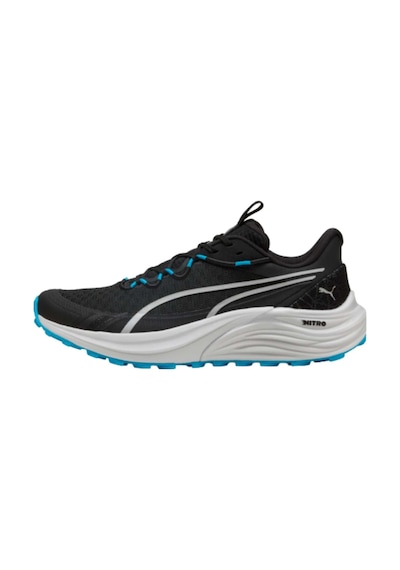 Puma Puma Electrify Nitro 4 Trail Erkek Siyah Yol Koşusu Ayakkabısı 8507 Siyah