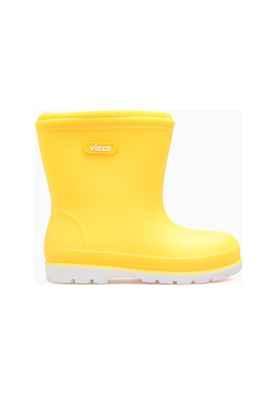 Vicco Mellow Unisex Çocuk Polarlı Su Geçirmez Yağmur Çizmesi 26k 946.230 Bu Sarı