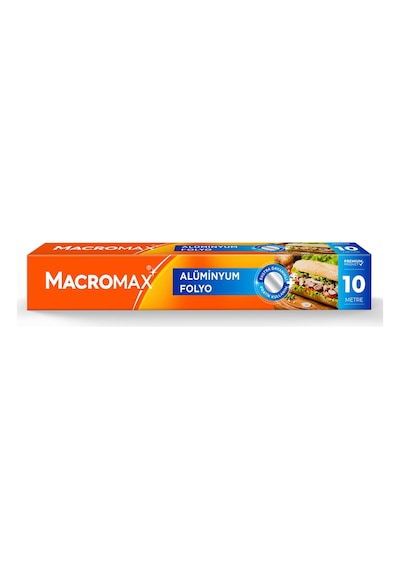 Macromax Alüminyum Folyo 10 M 2 Adet Çok Renkli