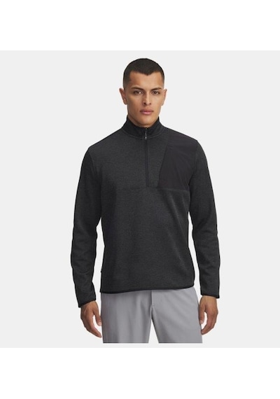 Under Armour Ua Drive Sweaterfleece Yarım Fermuarlı Sweatshirt-31717 siyah