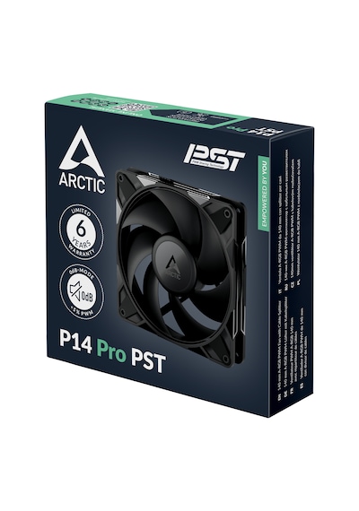 Arctic P14 Pro Reverse 140mm 2500rpm 98cfm Ultra Yüksek Performans Kasa Fanı Acfan00329a Fan