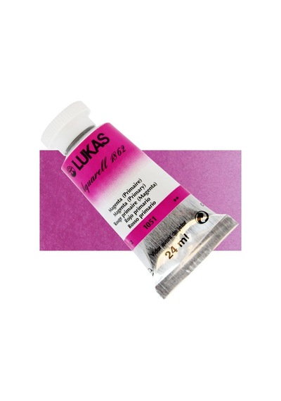 Lukas Aquarell 1862 Artist 24ml Sulu Boya 1051 Magenta Seri 2