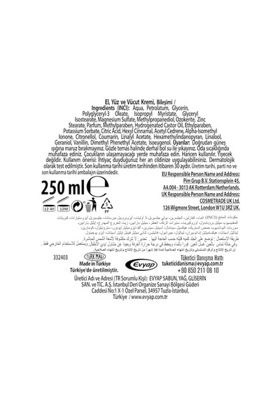 Nem Temel Bakım Serisi Klasik Naturel Krem, 250 Ml