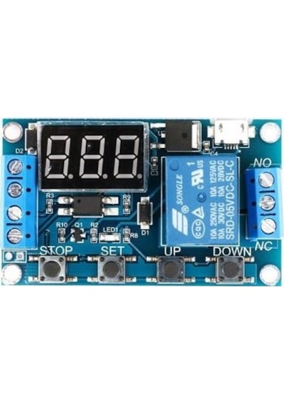 Kuluçka Makinesi Seti - 3 Parça - W3001 Termostat 220v - Isı Nem Ölçer - Zaman Rölesi-4926