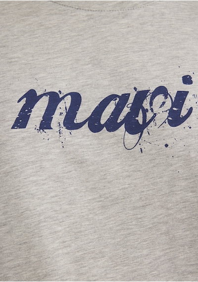 Mavi - Mavi Logo Baskılı Gri Tişört 166422-25702 Gri