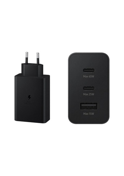 Üçlü Hızlı Şarj Adaptörü, 65w - 25w - 15w Destekli