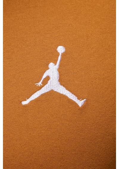 Nike Air Jordan Jumpman Ss Crew Mens Erkek Günlük Tişört Kahverengi