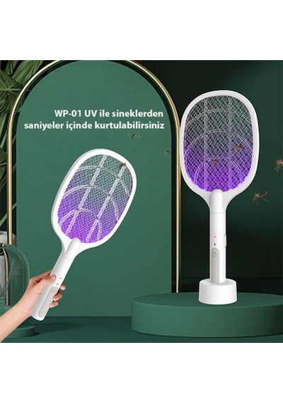 Polham 3000W Şarjlı Uv Işıklı Elektrikli Sivrisinek Kovucu Öldürü (498782456)