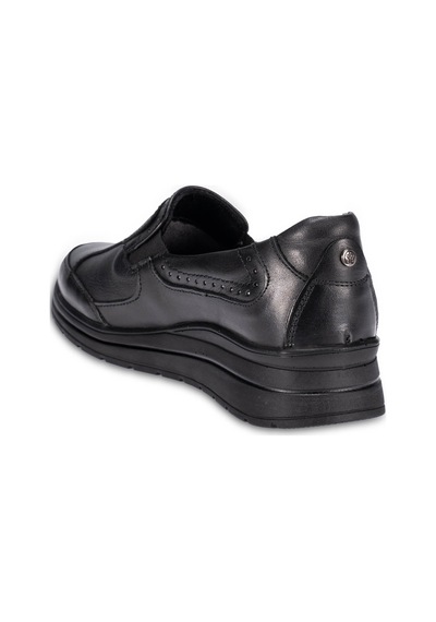 Forelli Faye-h Kadın Siyah Napa 36-41 Deri Comfort Ayakkabı
