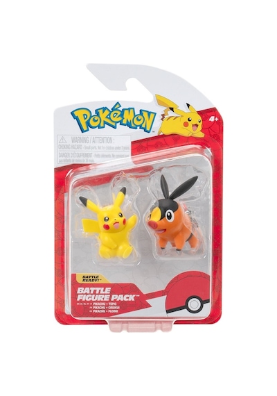 Pokemon Battle 2'li Figür Seti Pikachu + Tepig Pkw4067 Pokemon