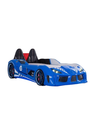 Setay Arabalı Yatak, Raceing Car V8 Full Ledli Koltuklu Arabalı Yatak - Mavi 100x190 Setay Arabalı Yatak, Raceing Car V8 Full Ledli Koltuklu Arabalı Yatak - Mavi 100x190