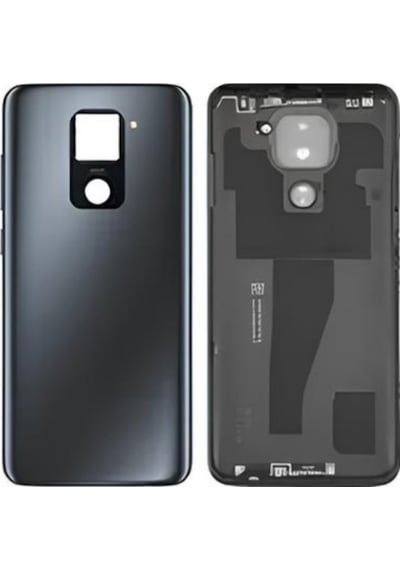 Redmi Note 9 Uyumlu Full Kasa Arka Pil Kapağı Siyah Çok Renkli