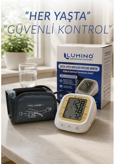 Lumino JN-163B İngilizce Konuşan Tansiyon Aleti