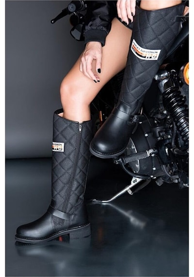 Harley Davidson LACONIA HI 646 Unisex BLACK / YAĞLI DERİ Çizme Harley Davidson LACONIA HI 646 Unisex BLACK / YAĞLI DERİ Çizme