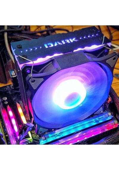 Dark Freezer X126 RGB LED'li Intel AMD 4pin PWM Fanlı Soğutucu