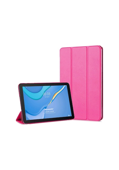 Huawei Matepad Se İçin Kılıf Slim Translucent Back Smart Cover Pembe Matepad Se İle Uyumlu Kılıf - Pembe
