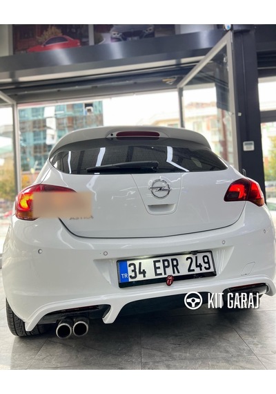 Kit Garaj Opel Astra J Hb Irmscher Difüzör Plastik 2009-2015 Boyalı