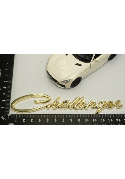 Dodge Challenger Bagaj Metal 3M 3D Yazı Logo (546914003)
