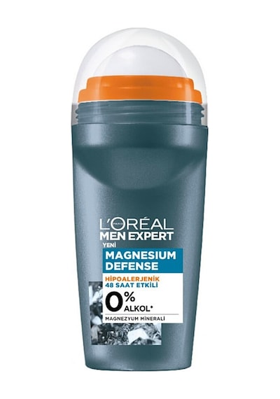 L'Oreal Paris Men Expert Magnesium Defense Erkek Roll-On Deodorant 50 ML