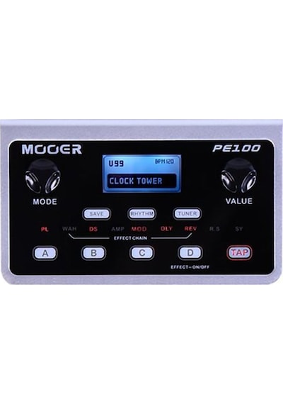 Mooer Pe100 Gitar Efekt Prosesörü