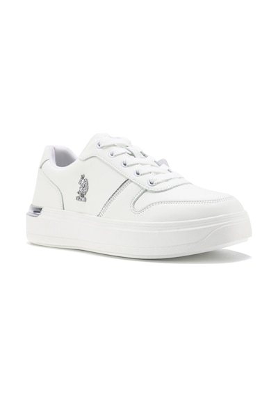 U.S. Polo Assn. U S Polo Assn Alka 3fx Beyaz Kadın Sneaker Beyaz U.S. Polo Assn. U S Polo Assn Alka 3fx Beyaz Kadın Sneaker Beyaz