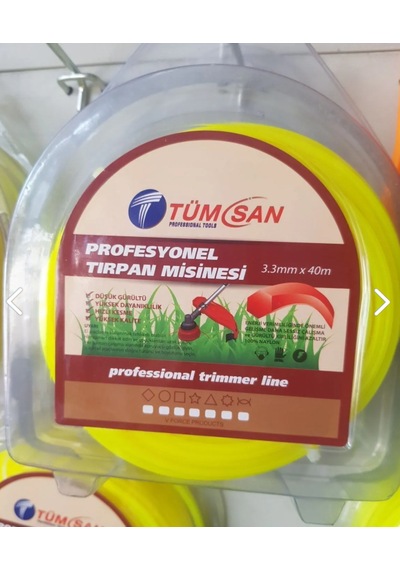 Tırpan Çim Biçme Misinesi 3.5mmx400 Gr Altıgen