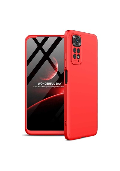 Xiaomi Redmi Note 11 Kilif 3 Parçali Lens Tam Koruma Gkk Kapak 507592989