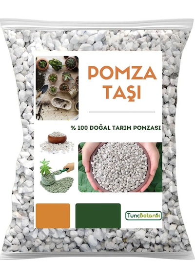 POMZA TAŞI 5 LİTRE 0-3 mm / DOĞAL TARIM POMZASI