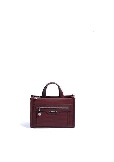 Silver Polo Sp1271 Kadın El Çantası Petek Bordo-bordo
