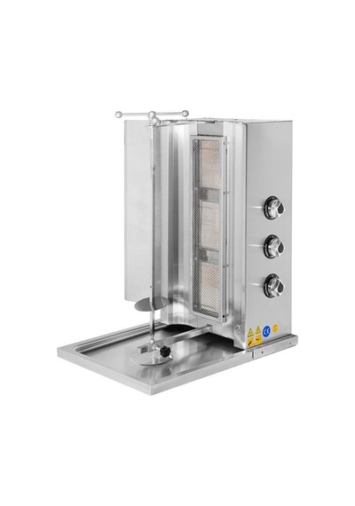 Karacasan Endüstriyel Lpg Tüplü 3 Radyanlı Döner Ocağı Makinesi Krcs.sdogl.3